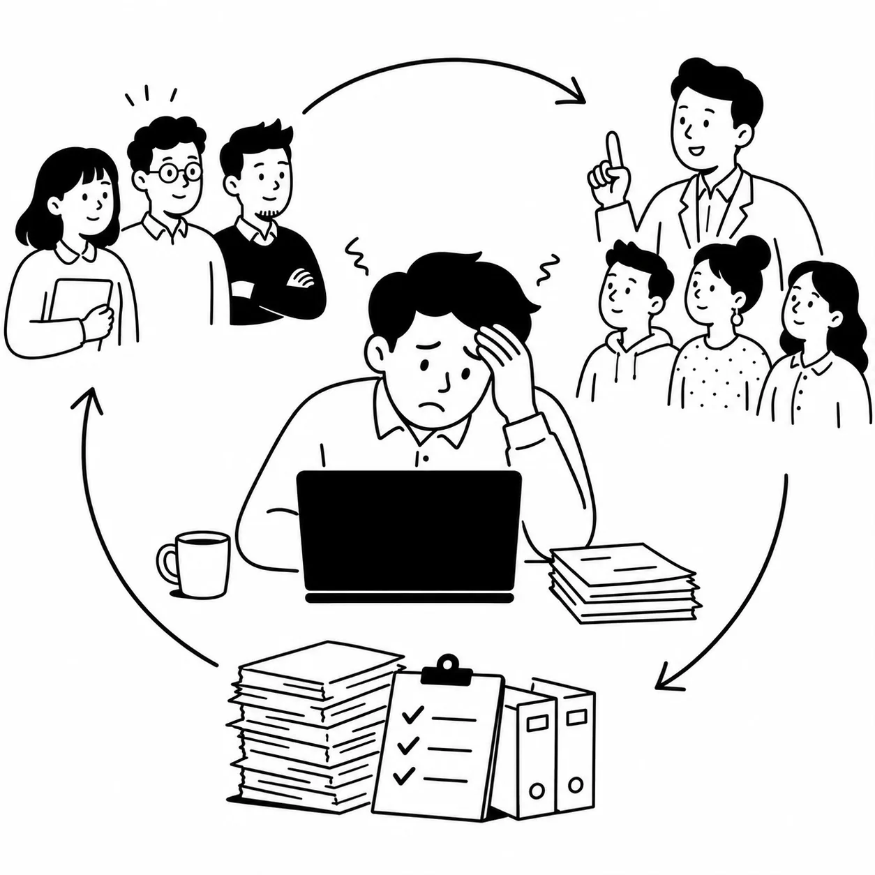 The hiring treadmill